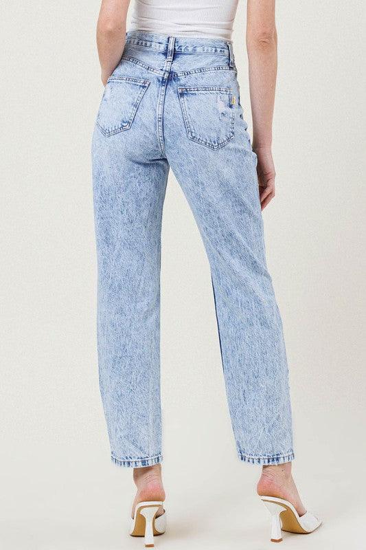 Mid Rise Flare Jeans- Doss Dollz