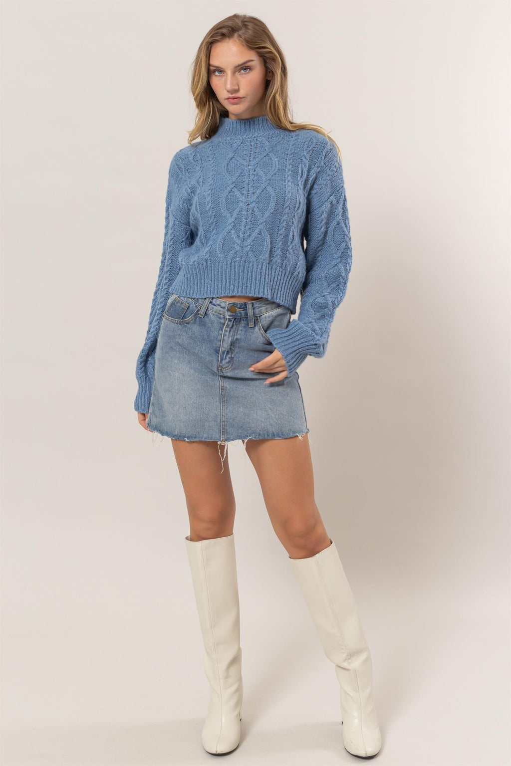 Mid Rise Flare Jeans- Doss Dollz
