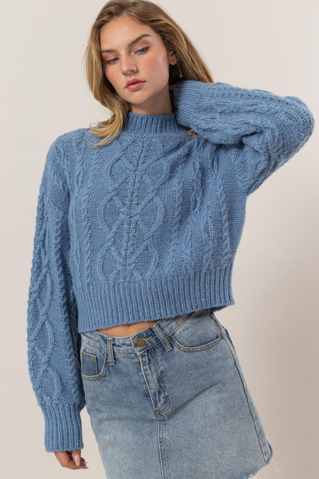 Mid Rise Flare Jeans- Doss Dollz