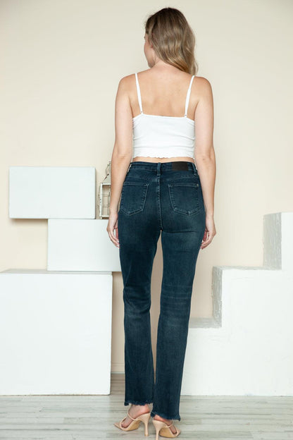 Mid Rise Flare Jeans- Doss Dollz