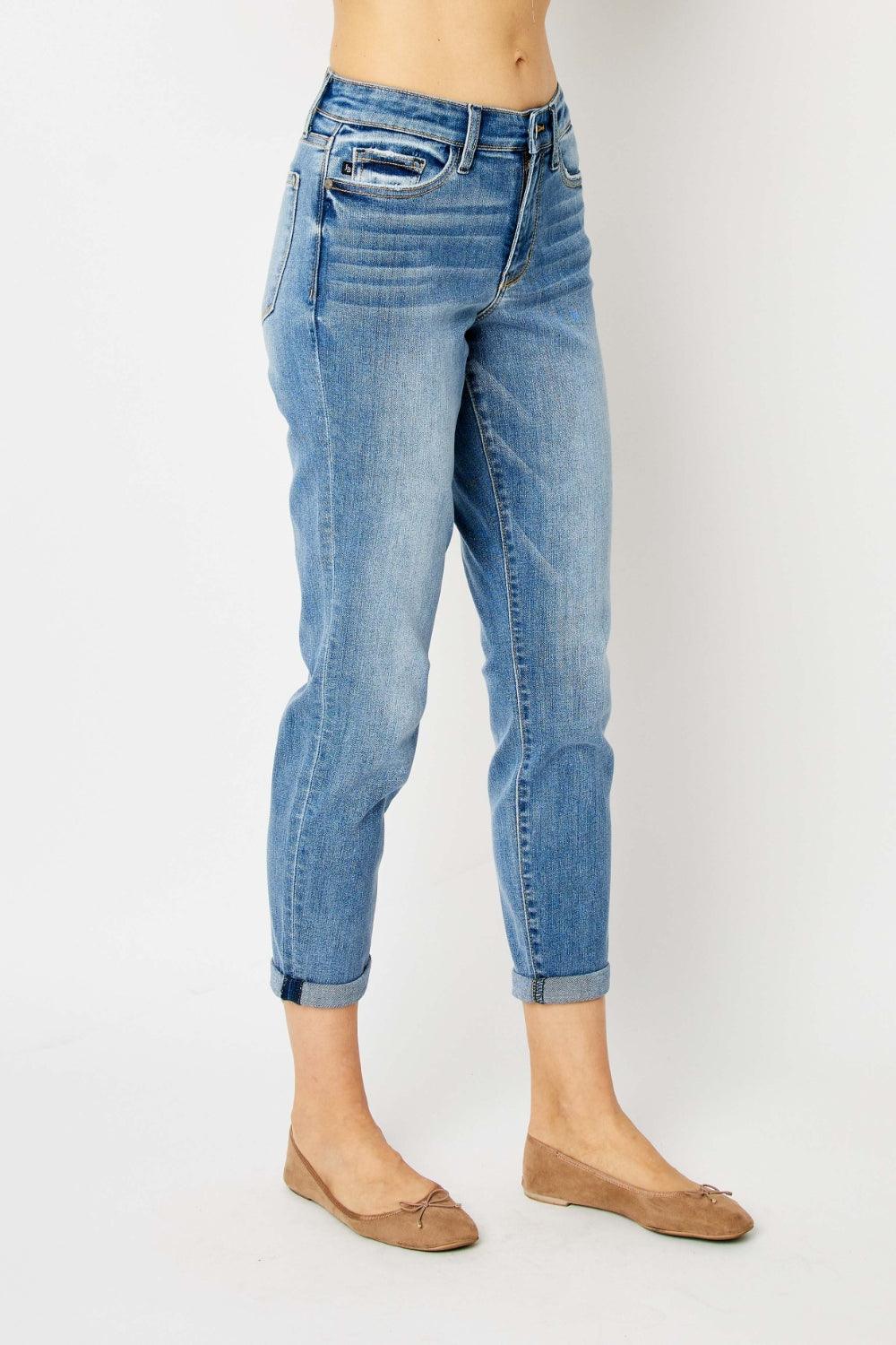 Mid Rise Flare Jeans- Doss Dollz