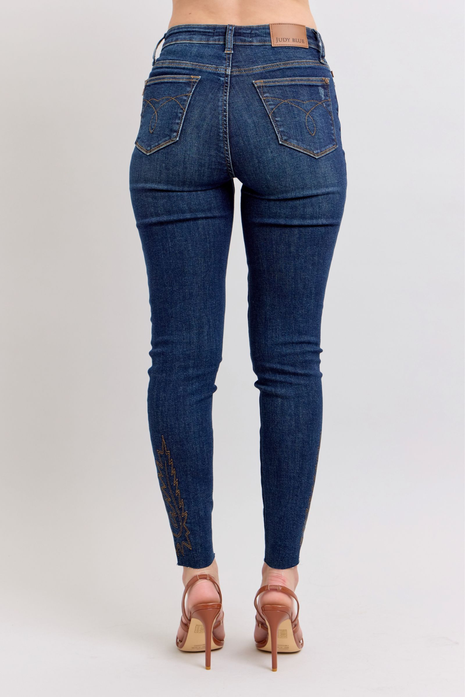 Mid Rise Flare Jeans- Doss Dollz