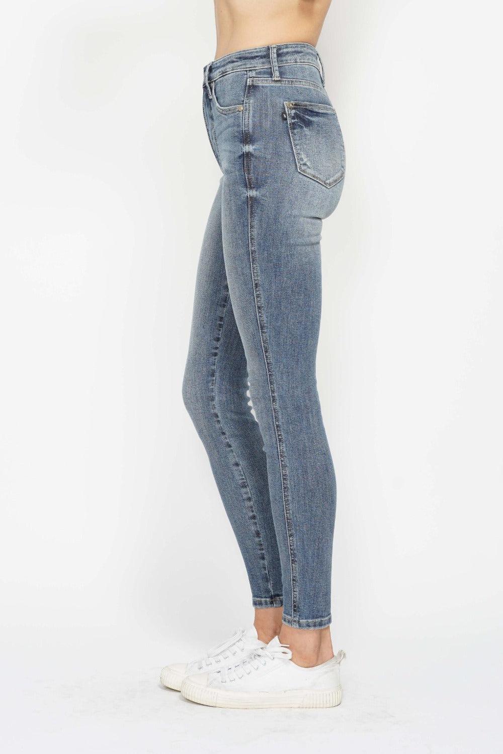 Mid Rise Flare Jeans- Doss Dollz