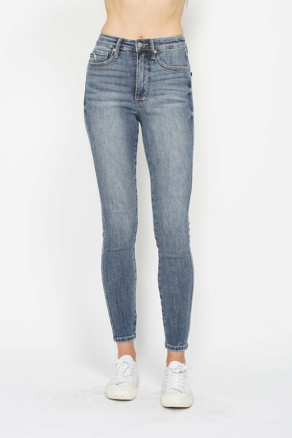 Mid Rise Flare Jeans- Doss Dollz