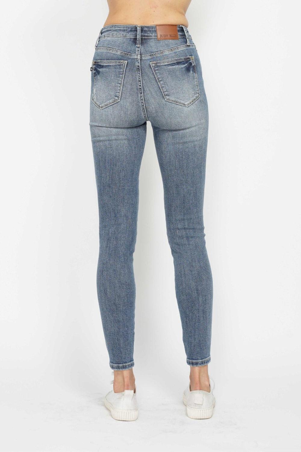 Mid Rise Flare Jeans- Doss Dollz