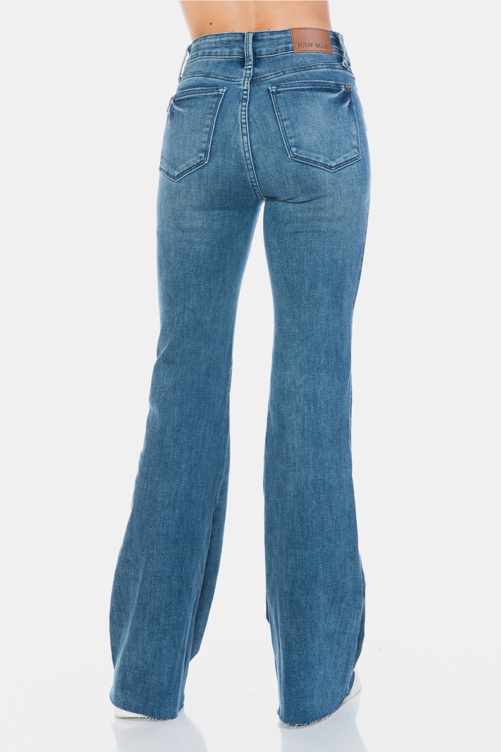 Mid Rise Flare Jeans- Doss Dollz