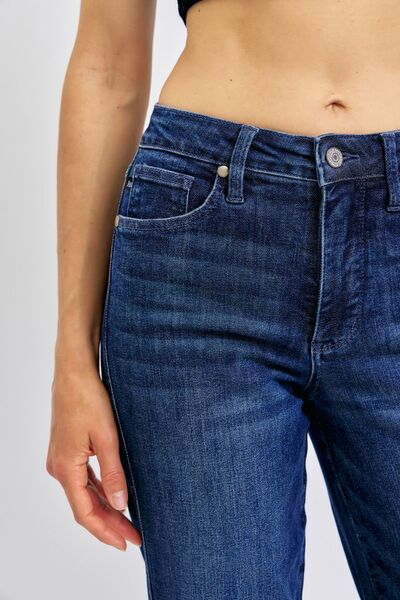 Mid Rise Flare Jeans- Doss Dollz