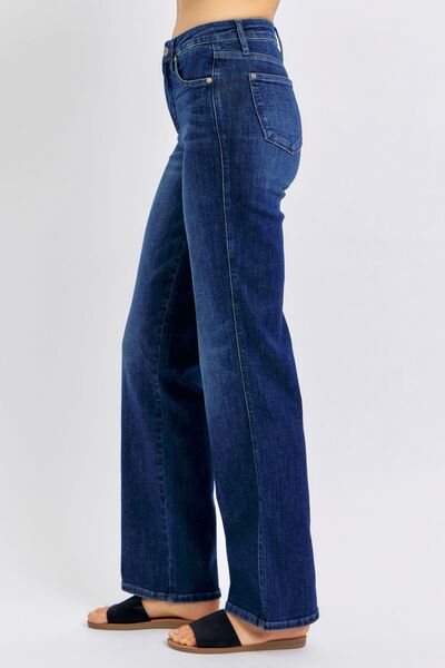 Mid Rise Flare Jeans- Doss Dollz