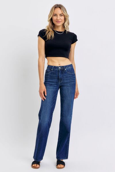 Mid Rise Flare Jeans- Doss Dollz