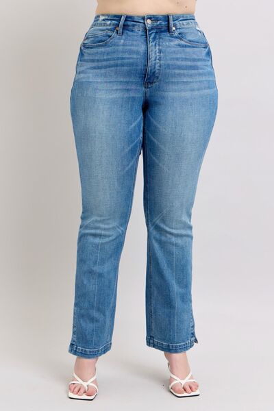Mid Rise Flare Jeans- Doss Dollz