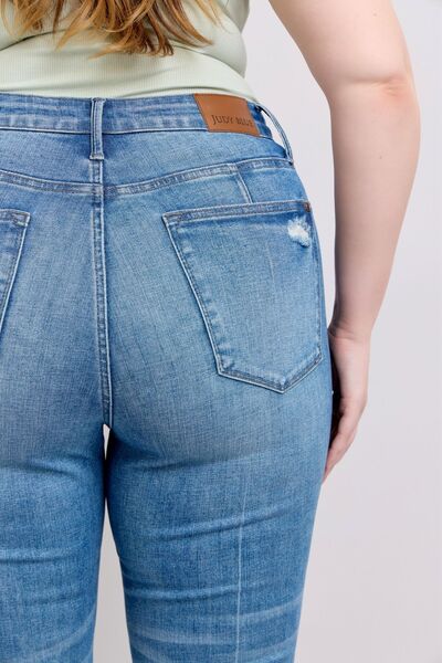 Mid Rise Flare Jeans- Doss Dollz