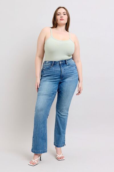 Mid Rise Flare Jeans- Doss Dollz