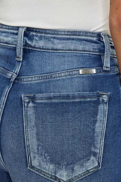 Mid Rise Flare Jeans- Doss Dollz