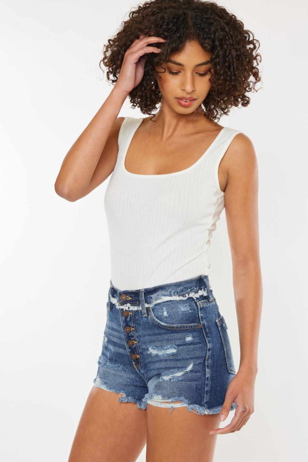 Mid Rise Flare Jeans- Doss Dollz