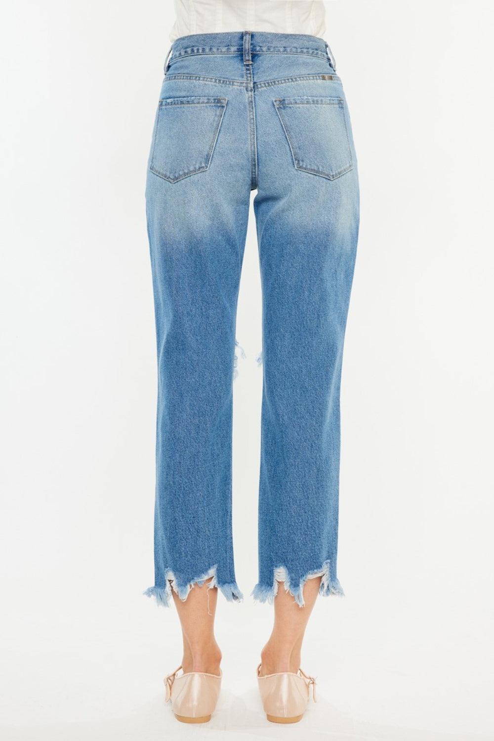 Mid Rise Flare Jeans- Doss Dollz
