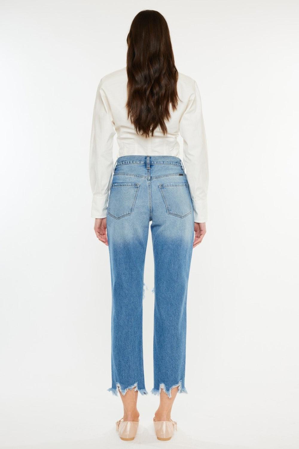 Mid Rise Flare Jeans- Doss Dollz