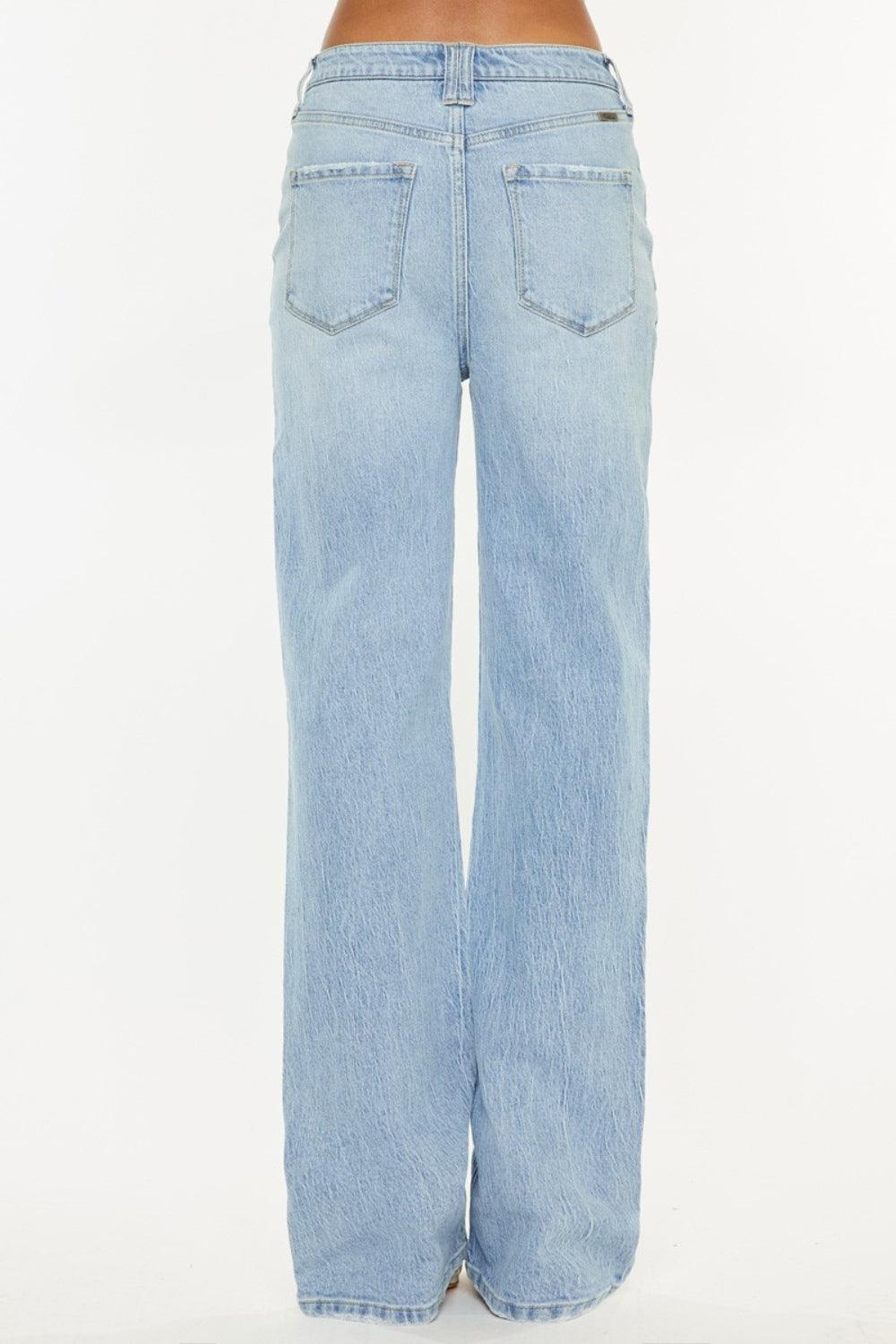 Mid Rise Flare Jeans- Doss Dollz