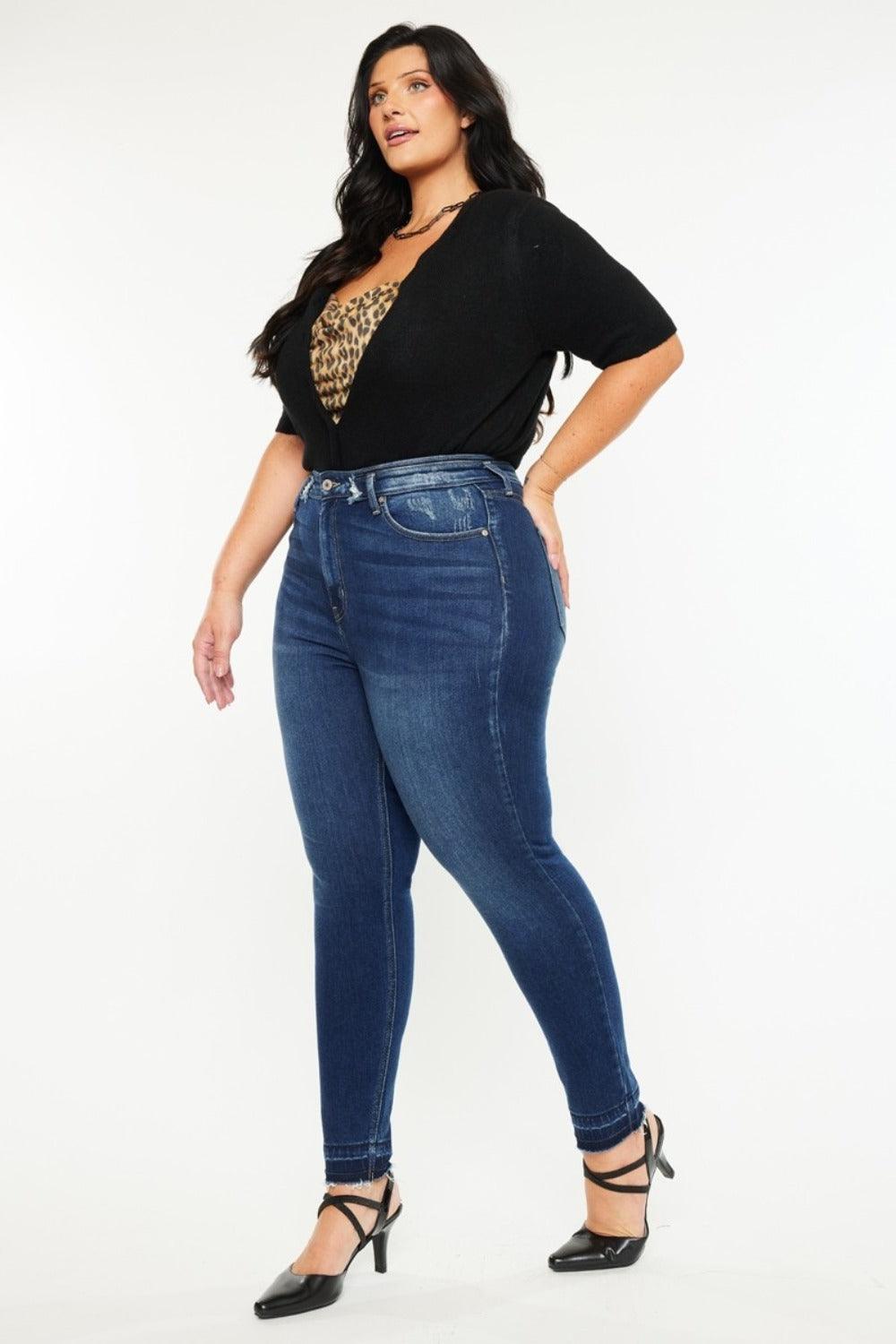 Mid Rise Flare Jeans- Doss Dollz