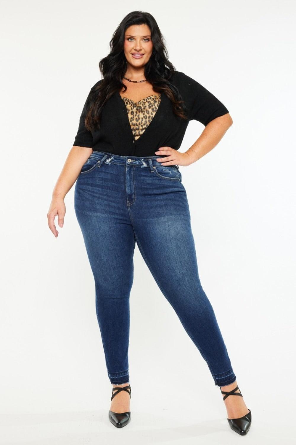 Mid Rise Flare Jeans- Doss Dollz