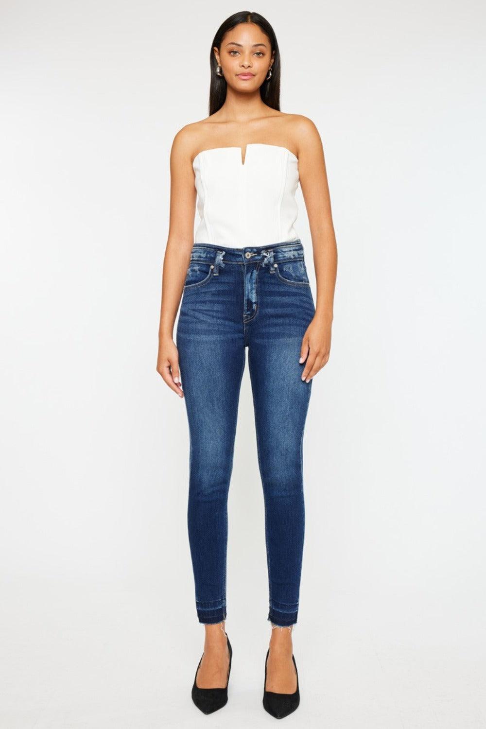 Mid Rise Flare Jeans- Doss Dollz