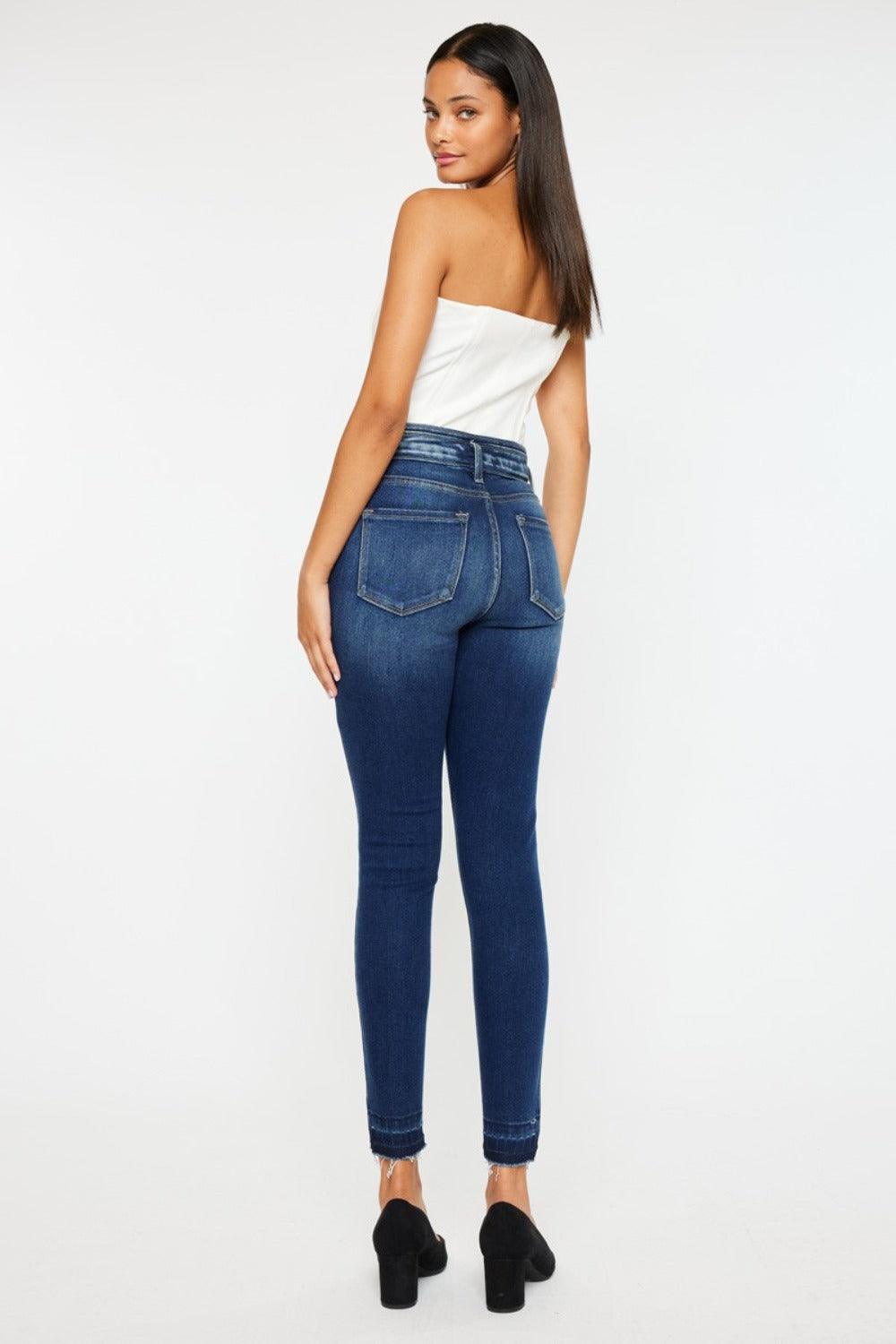 Mid Rise Flare Jeans- Doss Dollz
