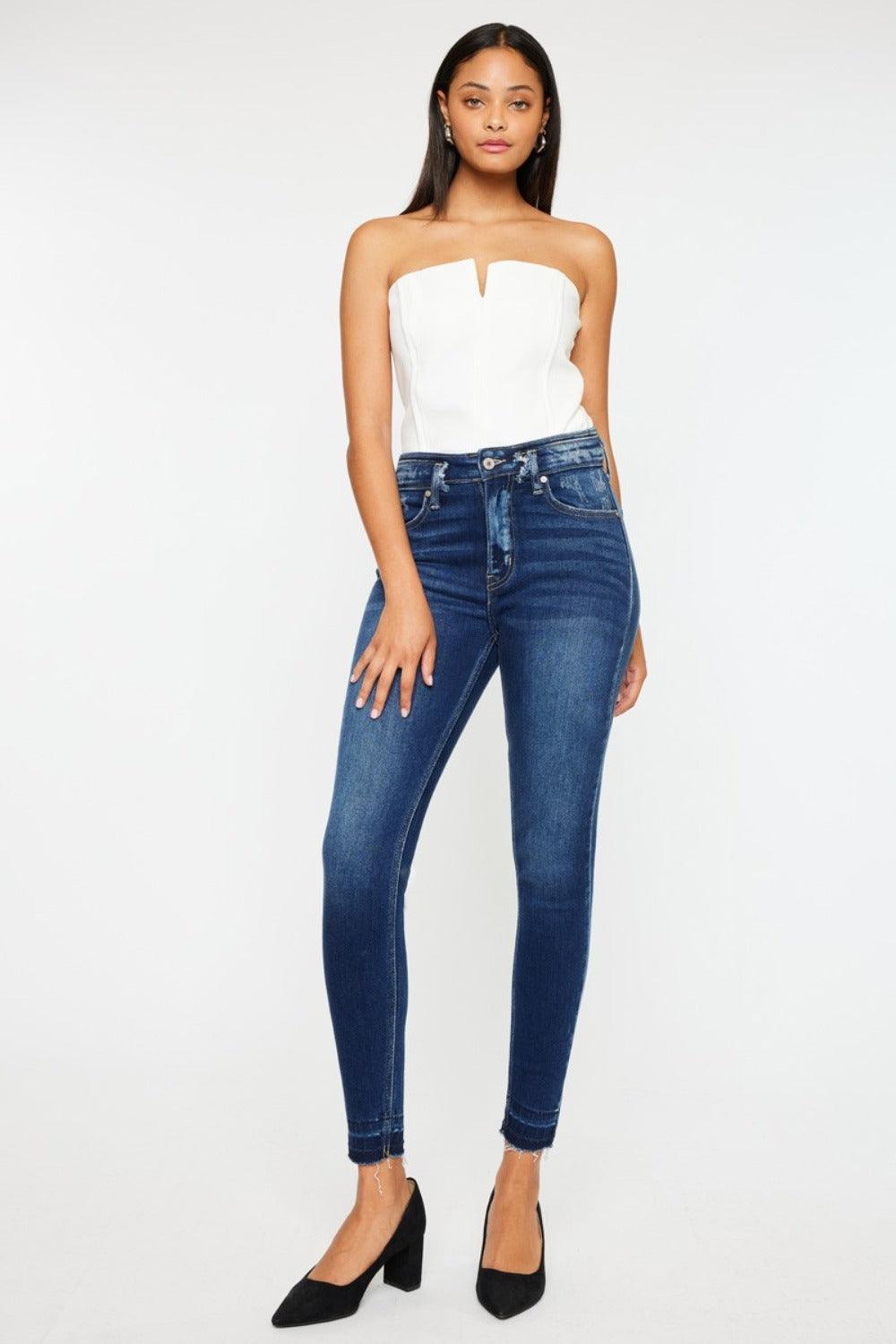 Mid Rise Flare Jeans- Doss Dollz