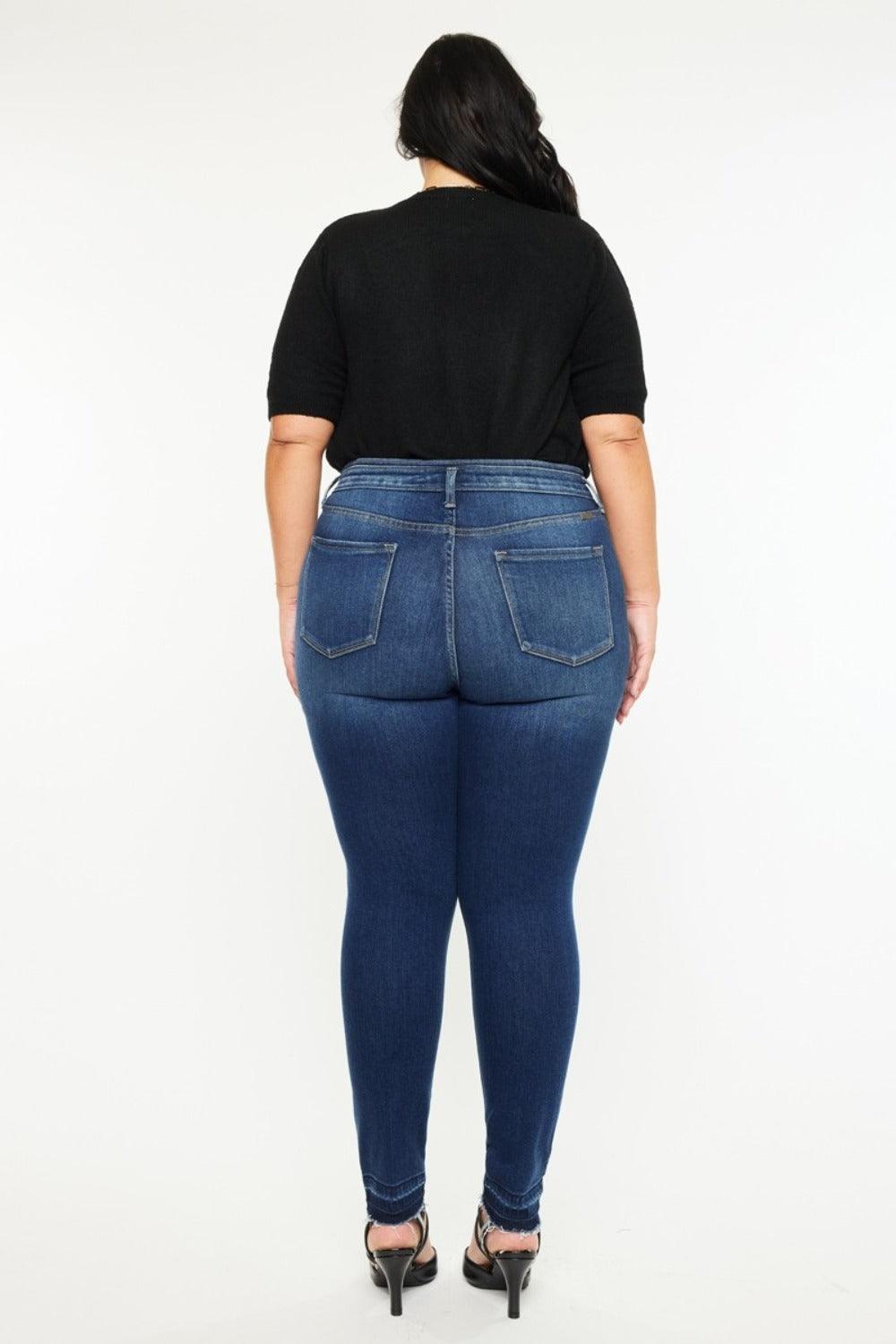 Mid Rise Flare Jeans- Doss Dollz