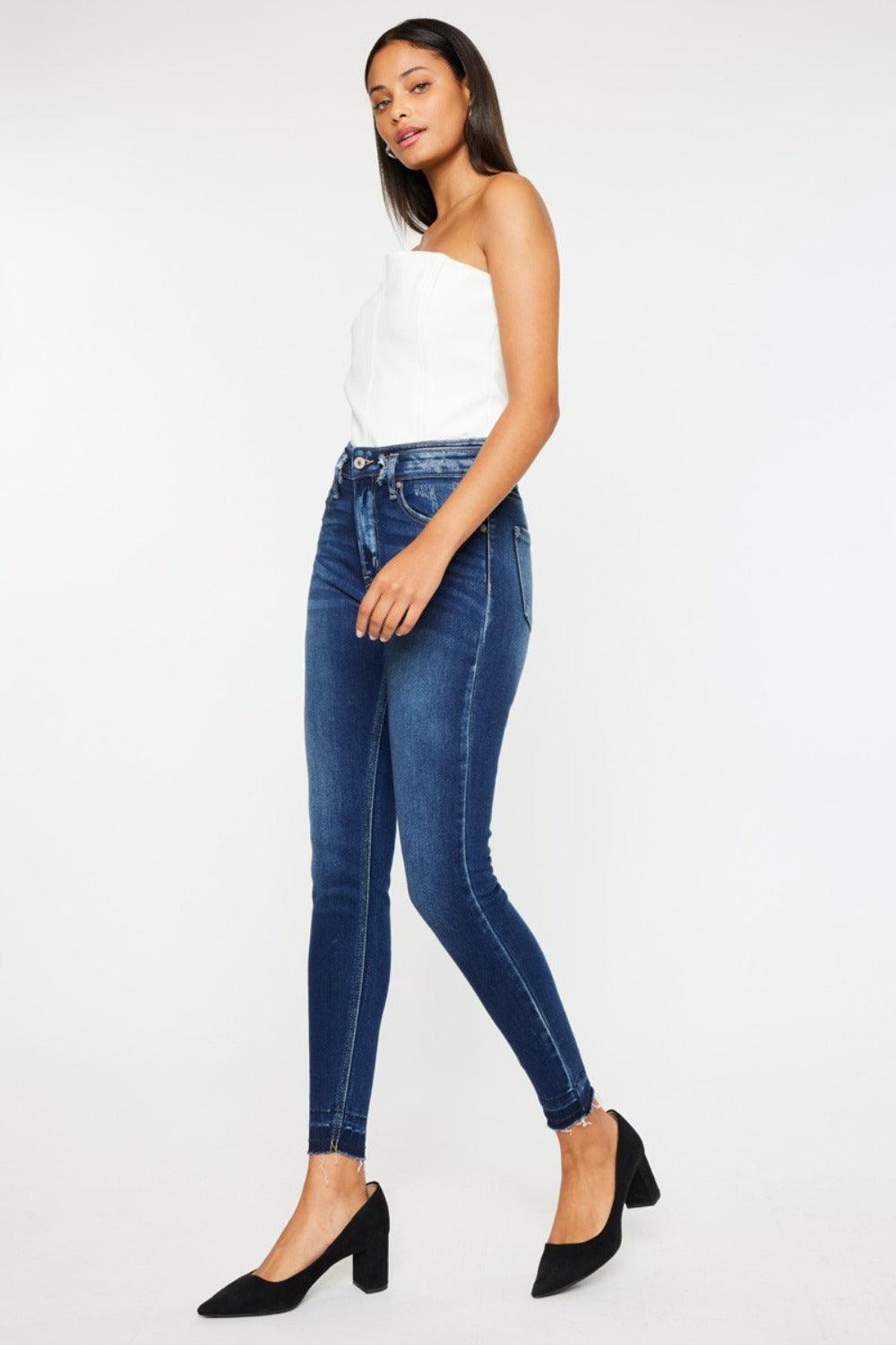 Mid Rise Flare Jeans- Doss Dollz