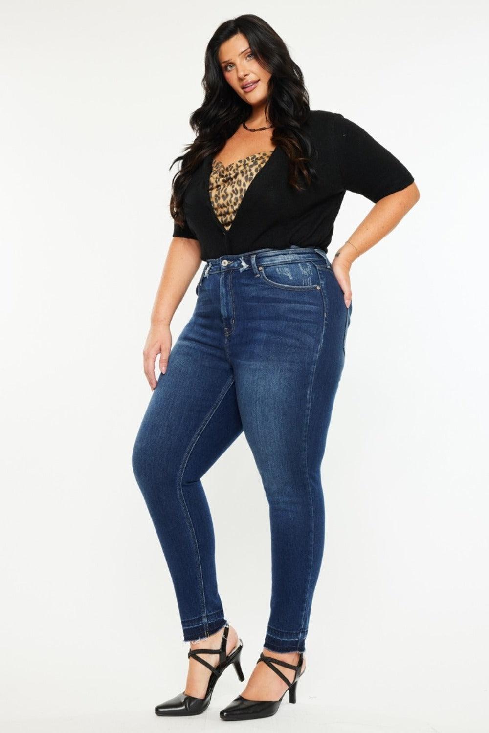 Mid Rise Flare Jeans- Doss Dollz