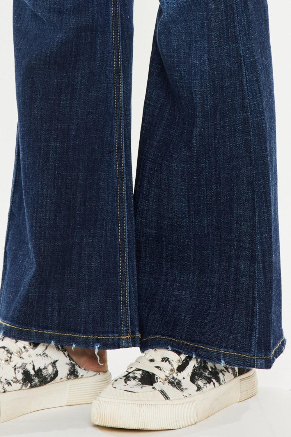 Mid Rise Flare Jeans- Doss Dollz