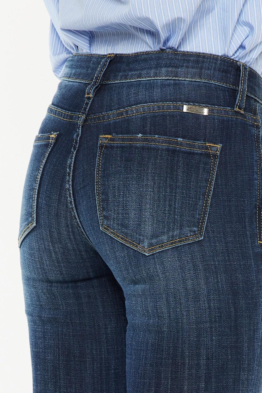 Mid Rise Flare Jeans- Doss Dollz