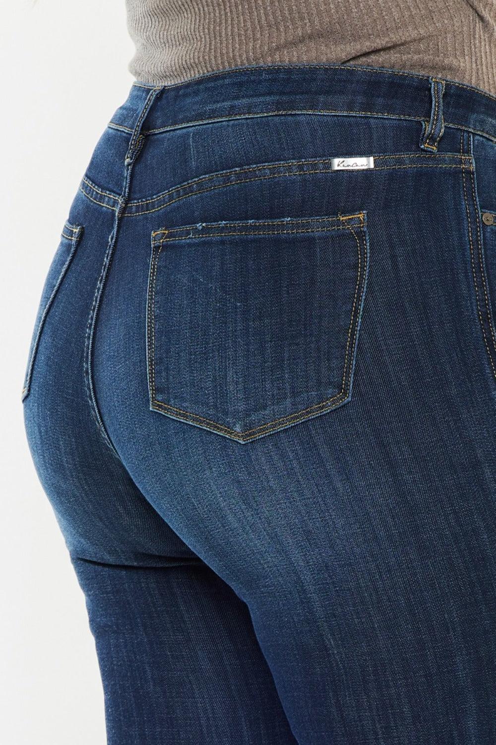 Mid Rise Flare Jeans- Doss Dollz
