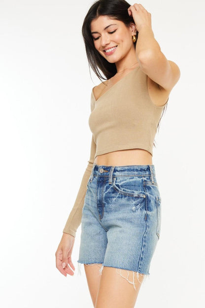 Mid Rise Flare Jeans- Doss Dollz