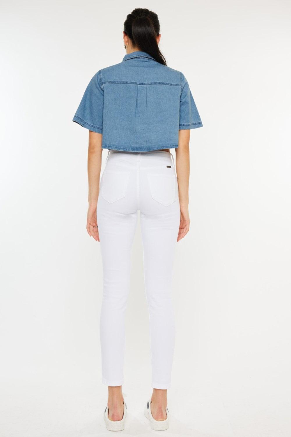 Mid Rise Flare Jeans- Doss Dollz