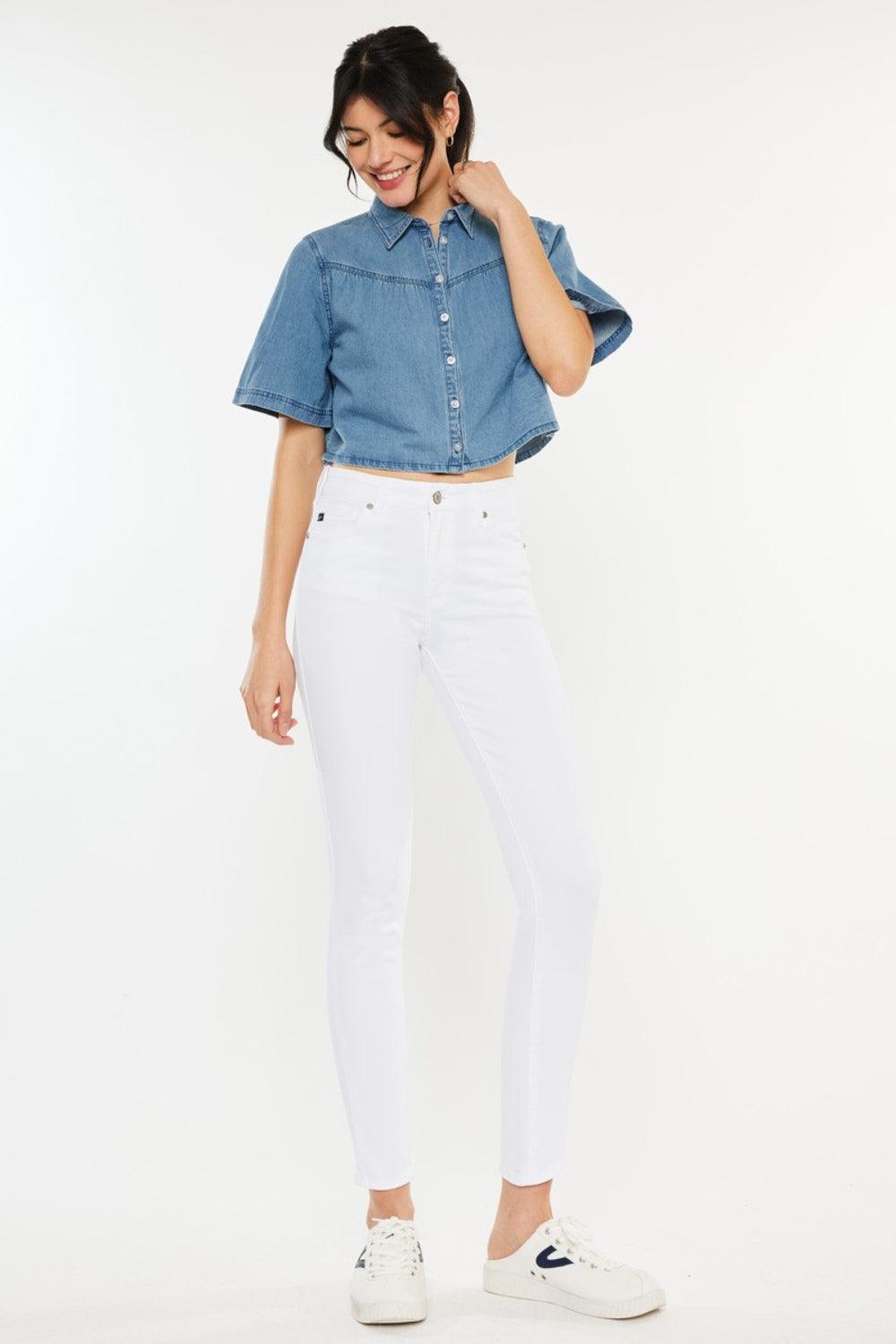 Mid Rise Flare Jeans- Doss Dollz