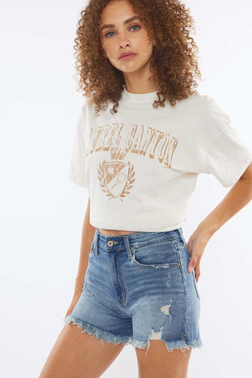 Mid Rise Flare Jeans- Doss Dollz