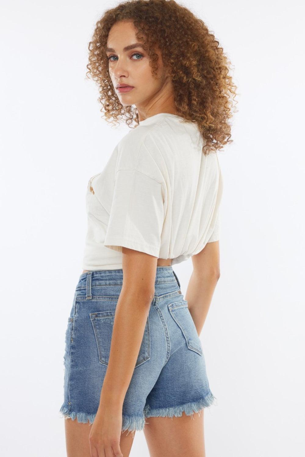 Mid Rise Flare Jeans- Doss Dollz
