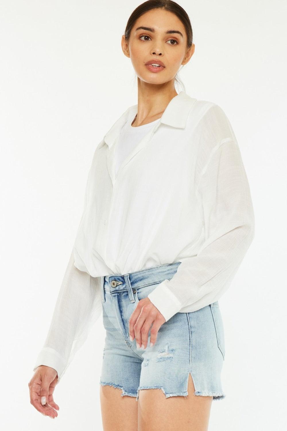 Mid Rise Flare Jeans- Doss Dollz