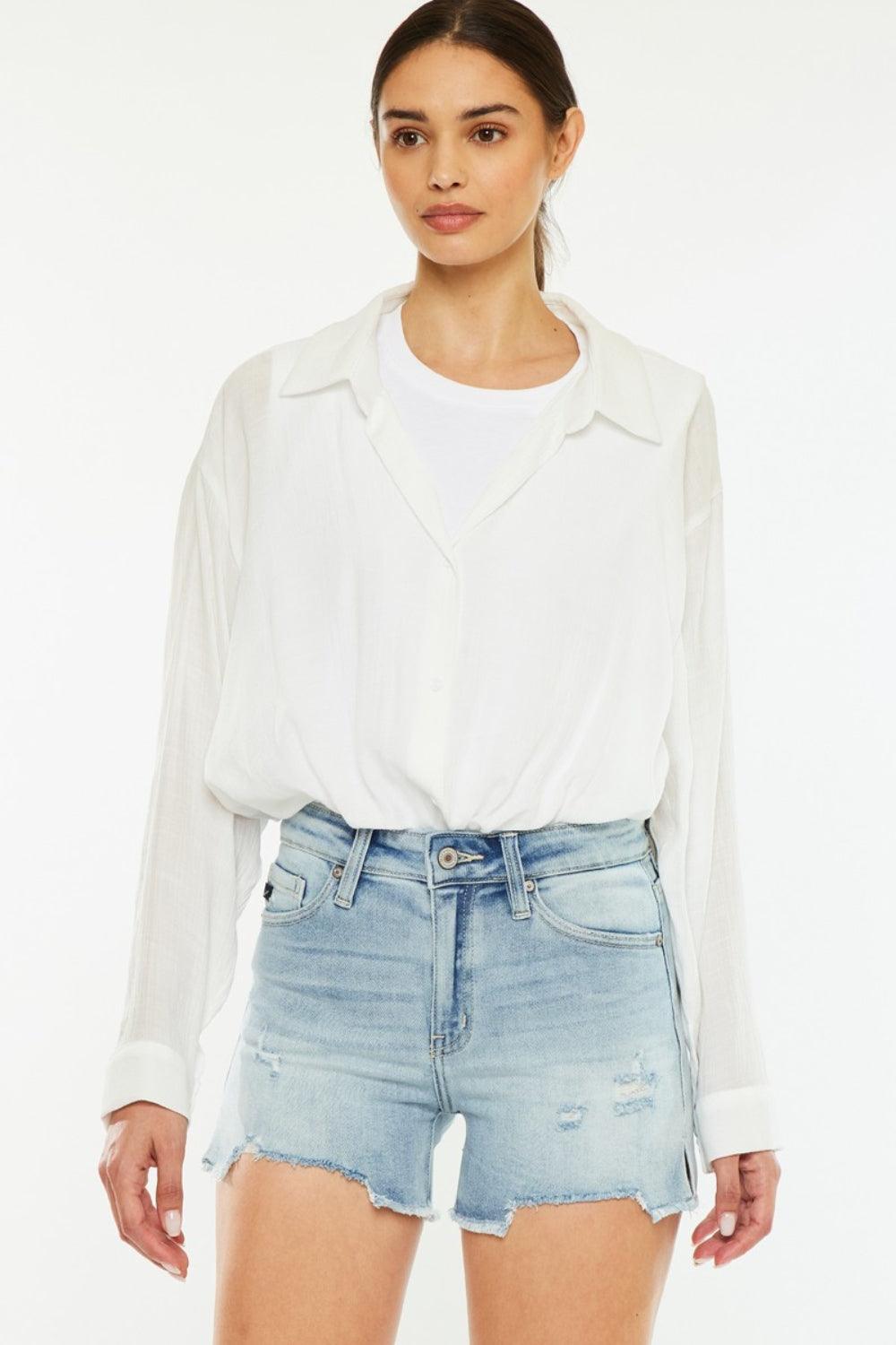 Mid Rise Flare Jeans- Doss Dollz