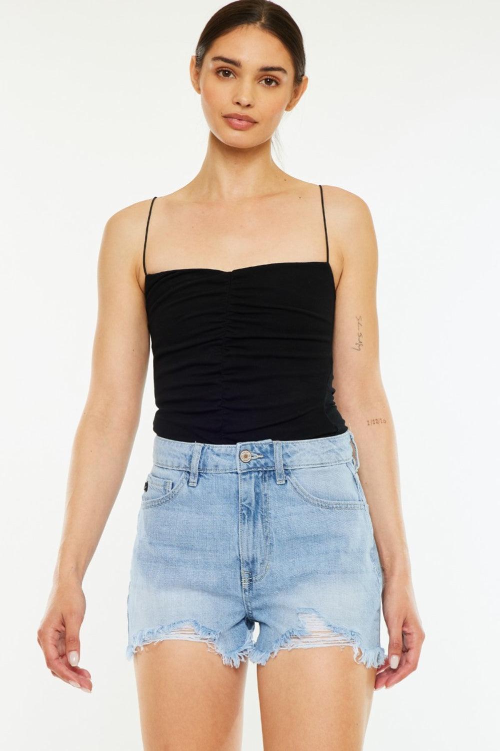Mid Rise Flare Jeans- Doss Dollz