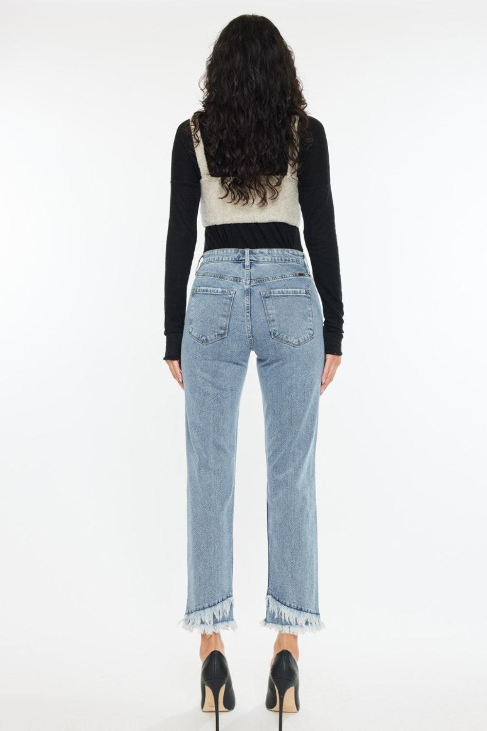 Mid Rise Flare Jeans- Doss Dollz