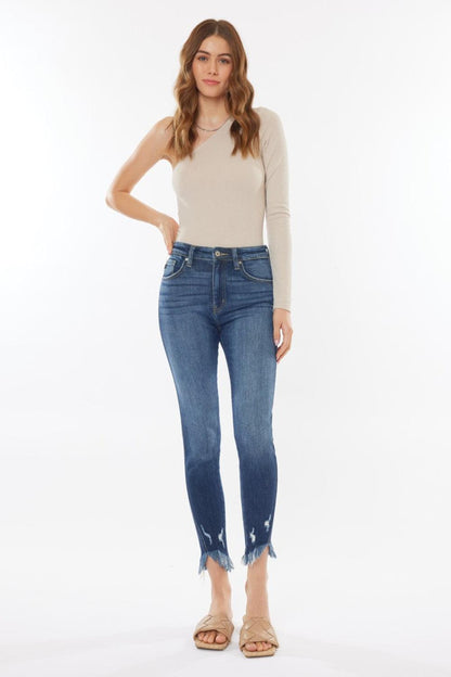 Mid Rise Flare Jeans- Doss Dollz