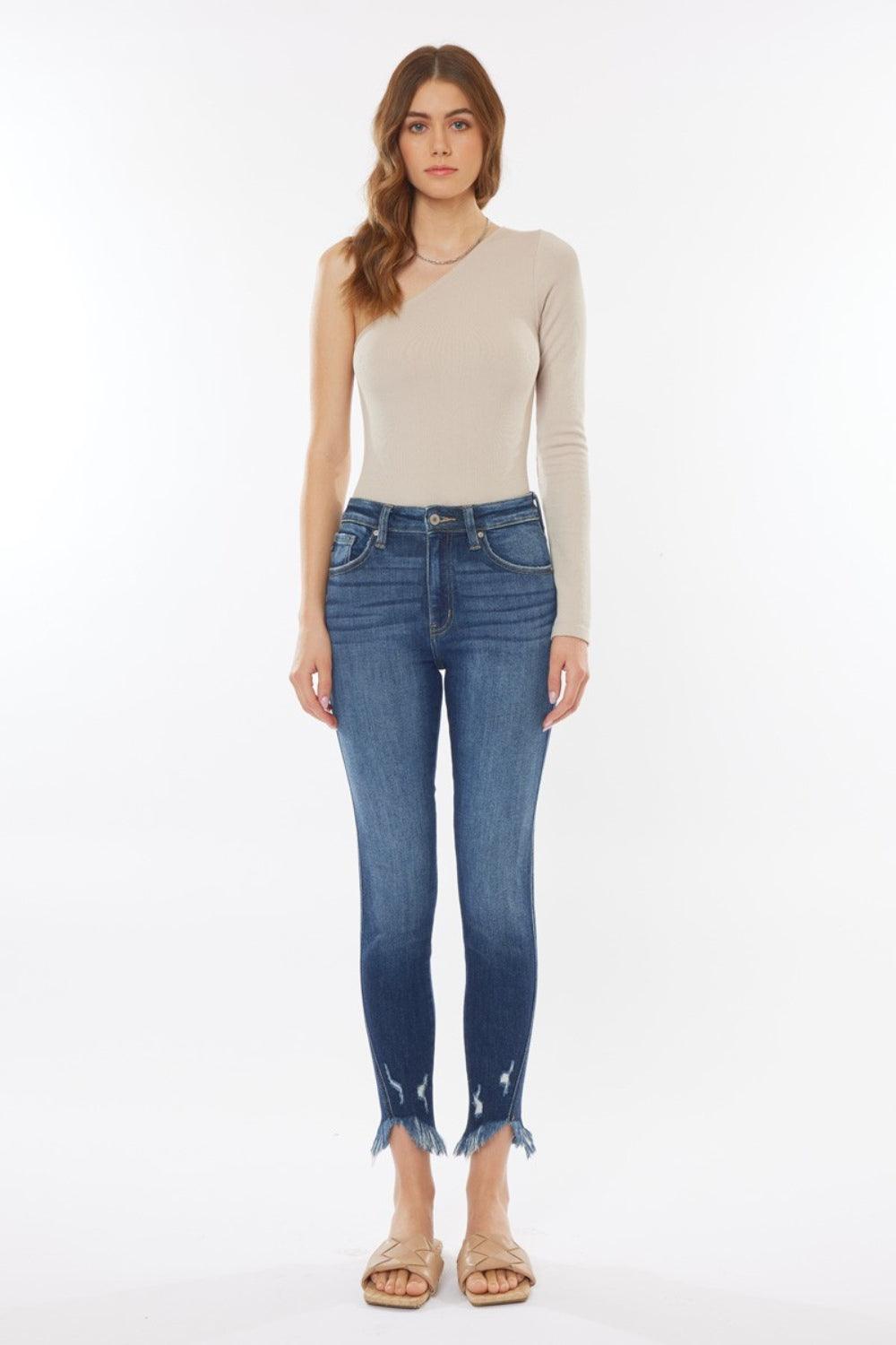 Mid Rise Flare Jeans- Doss Dollz