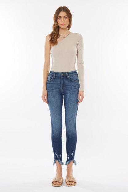 Mid Rise Flare Jeans- Doss Dollz