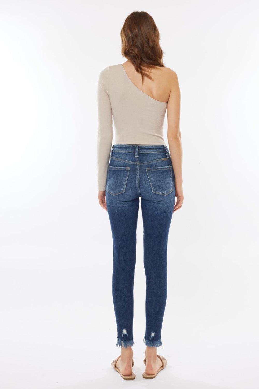 Mid Rise Flare Jeans- Doss Dollz