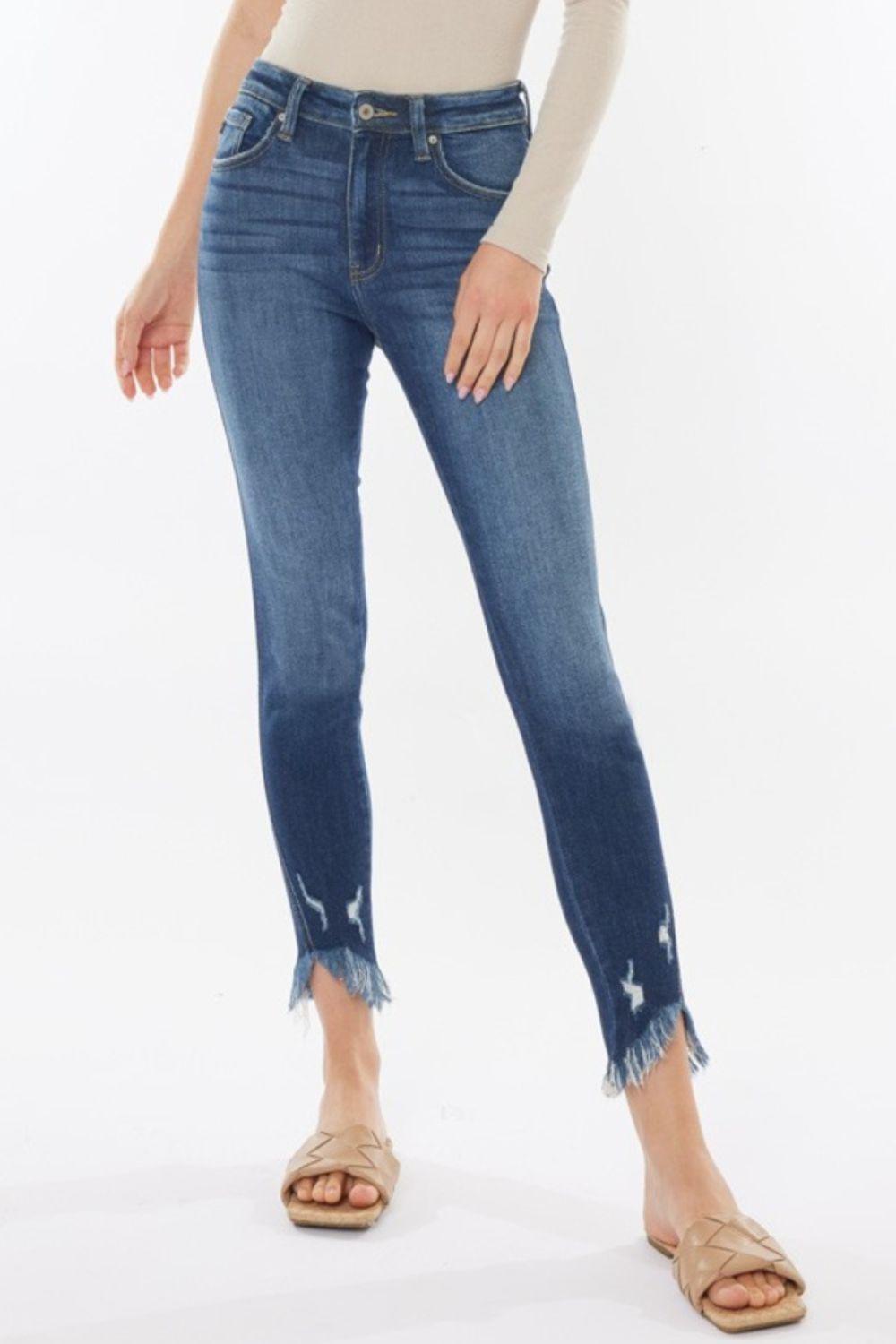 Mid Rise Flare Jeans- Doss Dollz