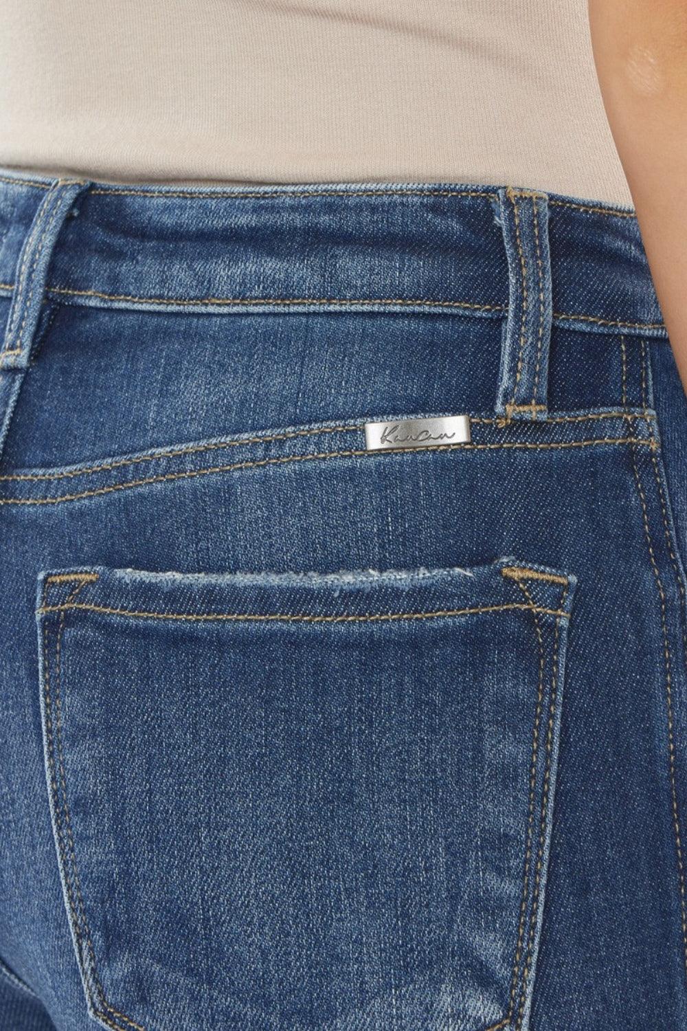 Mid Rise Flare Jeans- Doss Dollz