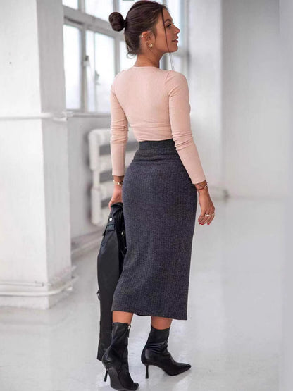 Mid Rise Flare Jeans- Doss Dollz