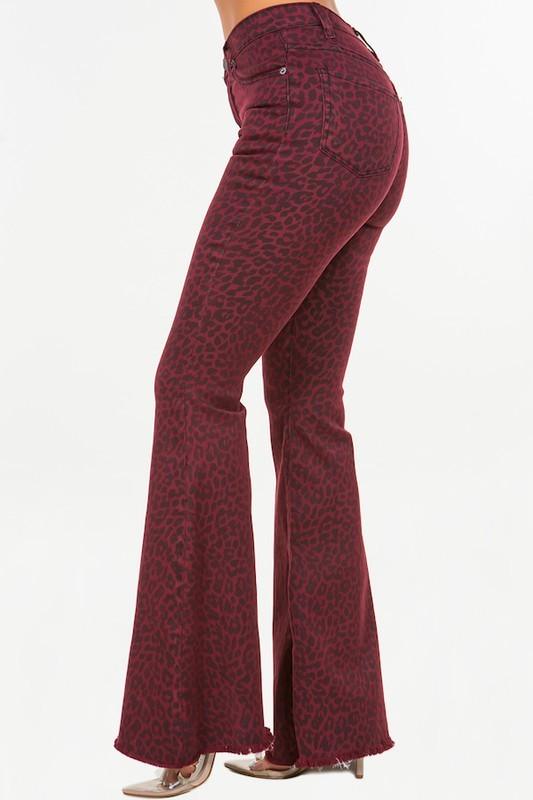 Mid Rise Flare Jeans- Doss Dollz