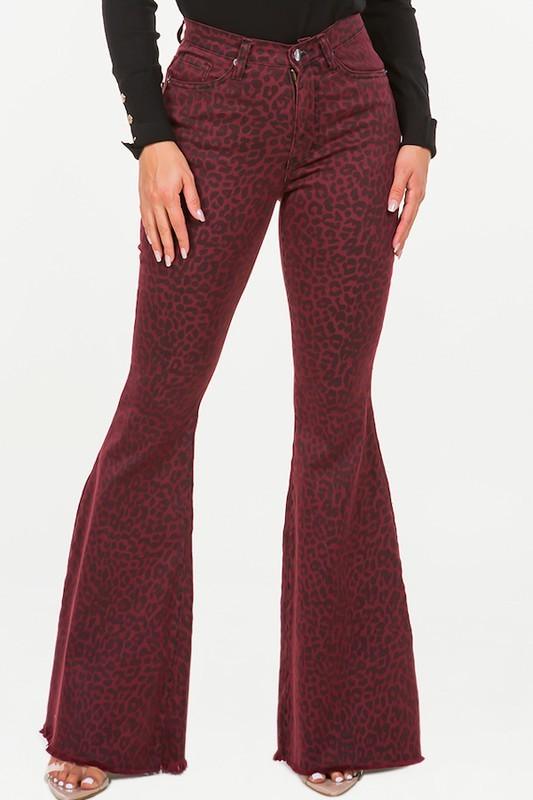 Mid Rise Flare Jeans- Doss Dollz